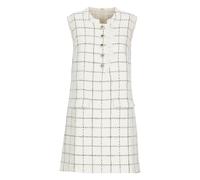 Self Portrait - Boucle Lace Trim Mini Dress - Femme - Robes - Beige - Taille: 36 FR