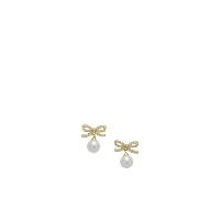 Self-portrait boucles d oreilles femme or en laiton - UNI