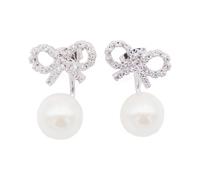 Self Portrait - Boucles d'oreilles Bijoux Argent - Femme - Accessoires - Gris - Taille: ONE Size