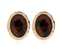 Self Portrait - Boucles d'oreilles style vintage - Femme - Accessoires - Brun - Taille: ONE Size