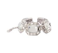 Self Portrait - Bracelet en Cristal - Femme - Accessoires - Gris - Taille: ONE Size