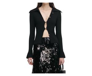 Self Portrait - Cardigans - Femme - Pulls - Noir - Taille: 36 FR