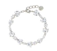 Self Portrait - Crystal Droplet Bracelet - Femme - Accessoires - Gris - Taille: ONE Size