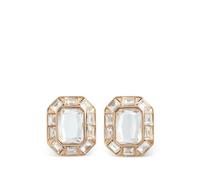 Self Portrait - Crystal Earrings - Femme - Accessoires - Jaune - Taille: ONE Size