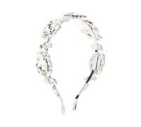 Self Portrait - Crystal Embellished Headband - Femme - Accessoires - Blanc - Taille: ONE Size