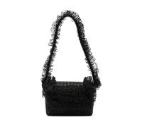 Self Portrait - Crystal Lace Shoulder Bag - Femme - Sacs - Noir - Taille: ONE Size
