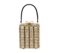 Self Portrait - Crystal Micro Bag - Femme - Sacs - Jaune - Taille: ONE Size
