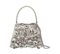 Self Portrait - Crystal Mini Bag - Femme - Sacs - Beige - Taille: ONE Size