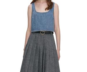 Self Portrait - Débardeur - Femme - Tops - Bleu - Taille: 38 FR