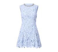 Self Portrait - Embellished Lace A-Line Dress - Femme - Robes - Bleu - Taille: 34 FR