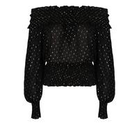 Self Portrait, Femme, Blouses et Chemises, Noir, Taille: 36 FR Hauts