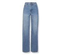 Self Portrait, Femme, Jeans, Bleu, Taille: W28 Jean Droit en Denim avec Strass