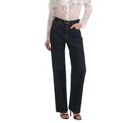 Self Portrait, Femme, Jeans, Bleu, Taille: W32 Élégant jean évasé bleu foncé à taille haute