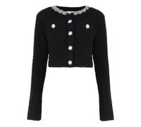 Self Portrait, Femme, Pulls, Noir, Taille: 40 FR Tricots