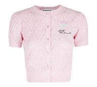 Self Portrait, Femme, Pulls, Rose, Taille: 38 FR Pointelle Knit Top