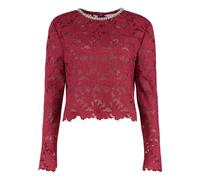 Self Portrait, Femme, Tops, Rouge, Taille: 34 FR Hauts