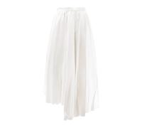 Self Portrait - Flared Midi Skirt - Femme - Jupes - Blanc - Taille: 42 FR