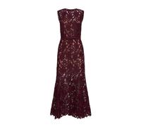Self Portrait - Guipure Lace Belted Midi Dress - Femme - Robes - Violet - Taille: 40 FR
