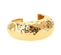 Self Portrait - Hammered Gold Cuff - Femme - Accessoires - Jaune - Taille: ONE Size