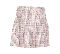 Self Portrait - Jupe Mini Rose avec Ceinture en Cristal Bou emme - Jupes - Rose - Taille: 34 FR