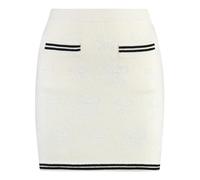 Self Portrait - Knitted Mini Skirt - Femme - Jupes - Beige - Taille: 40 FR