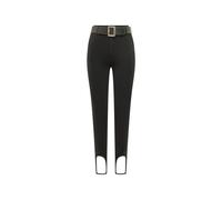 Self Portrait - Leggings Capri en maille - Femme - Pantalons - Noir - Taille: 38 FR