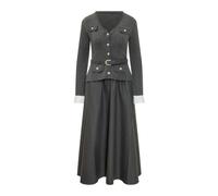 Self Portrait - Maxi Robes - Femme - Robes - Gris - Taille: 40 FR