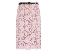 Self Portrait - Midi en dentelle - Femme - Jupes - Rose - Taille: 36 FR