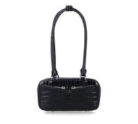 Self Portrait - Mini Bauletto Crocco Embossed - Femme - Sacs - Noir - Taille: ONE Size