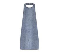 Self Portrait - Mini-robe en denim effet croco et strass - Femme - Robes - Bleu - Taille: 34 FR