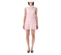 Self Portrait - Mini-robe en dentelle - Femme - Robes - Rose - Taille: 34 FR