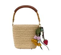 Self Portrait - Panier en raphia souple - Femme - Sacs - Brun - Taille: ONE Size