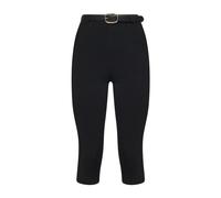 Self Portrait - Pantalon Court Texturé - Femme - Pantalons - Noir - Taille: 40 FR