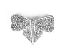 Self Portrait - Pearl Crystal Bow Hair Clip - Femme - Accessoires - Blanc - Taille: ONE Size