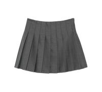 Self Portrait - Mini-jupe plissée - Femme - Jupes - Gris - Taille: 34 FR