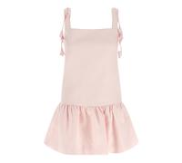 Self Portrait - Flower Taffeta Mini Dress - Femme - Robes - Rose - Taille: 34 FR