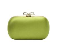 Self Portrait - Pochette en satin - Femme - Sacs - Vert - Taille: ONE Size