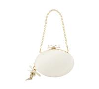 Self Portrait - Pochette Ovale - Femme - Sacs - Beige - Taille: ONE Size