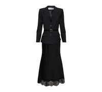 Self Portrait - Robe avec jupe amovible - Femme - Robes - Gris - Taille: 38 FR