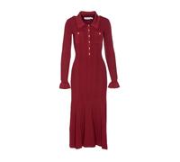 Self Portrait - Robe Bordeaux Aw25 Style Chic Élégant - Femme - Robes - Rouge - Taille: 38 FR