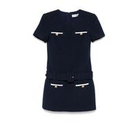Self Portrait - Robe Courte Bou emme - Robes - Bleu - Taille: 36 FR