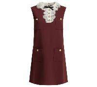SELF-PORTRAIT robe courte femme bordeaux - 14