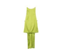 Self Portrait - Robe Courte Satin - Femme - Robes - Vert - Taille: 36 FR