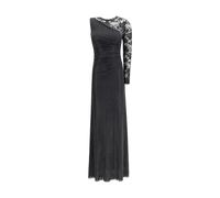 Self Portrait - Robe Longue en Dentelle et Strass Mesh - Femme - Robes - Noir - Taille: 34 FR