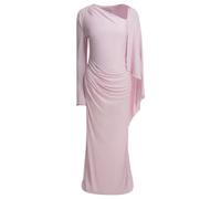 Self-Portrait robe longue femme rose slim - 10