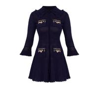 Self Portrait - Robe Pantalon avec Pendentifs - Femme - Robes - Bleu - Taille: 40 FR