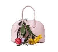 Self Portrait - Sac à main en cuir gaufré - Femme - Sacs - Rose - Taille: ONE Size