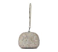 Self Portrait - Sac Pochette en Maille de Cristal - Femme - Sacs - Gris - Taille: ONE Size
