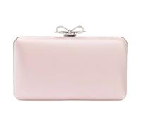Self Portrait - Satin Clutch Bag - Femme - Sacs - Rose - Taille: ONE Size