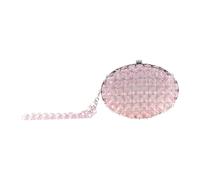 Self Portrait - Satin Clutch Bag - Femme - Sacs - Rose - Taille: ONE Size
